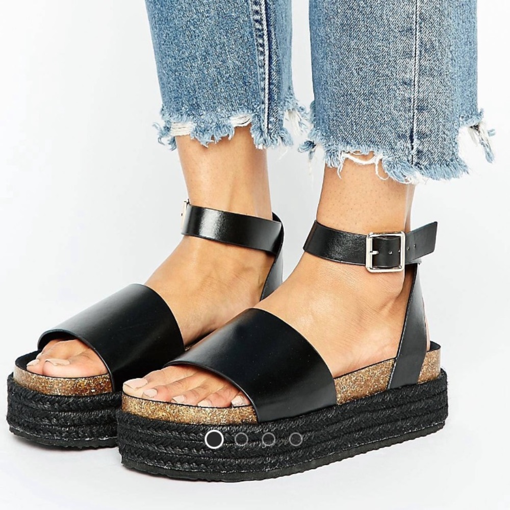 ASOS | Black Espadrille